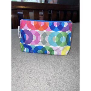 CLINIQUE Multi-Colored Rings Kapitza Cosmetics Makeup Bag Pouch